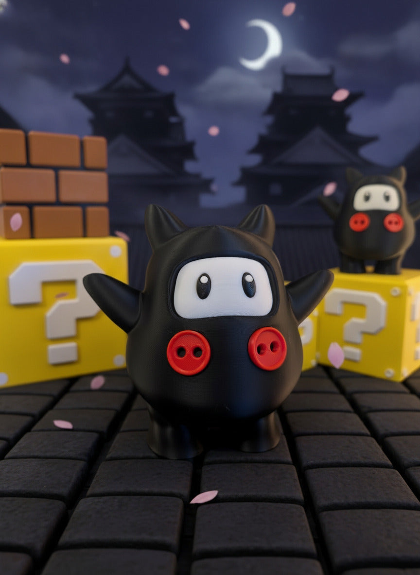 Ninji Figure – Mario-Inspired Collectible | Cute & Stealthy Ninja!