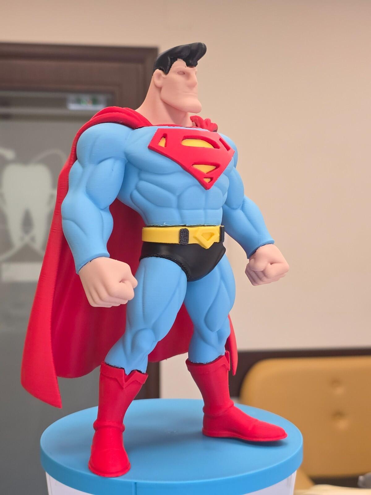 Superman Justice League | 3D Printed Figure Model | 22cm