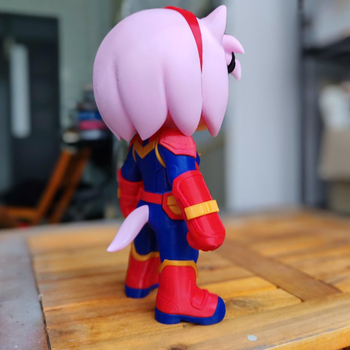 CAPTAIN AMY | Fan Art Figure | 3D Printed Collectible