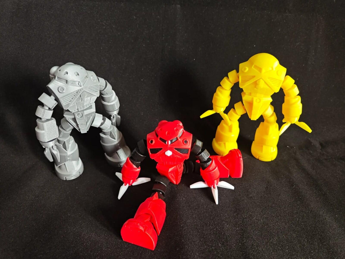 Mecha Crab Robot | 3D Printed | One-Piece | 23 Joints | Single Color
