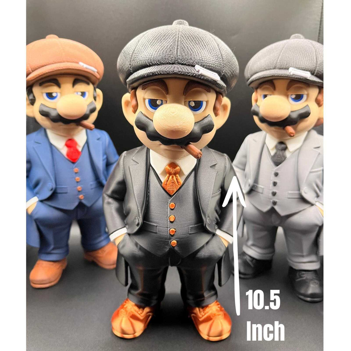 Shelby Inspired Mario - 3d Printed Collectible