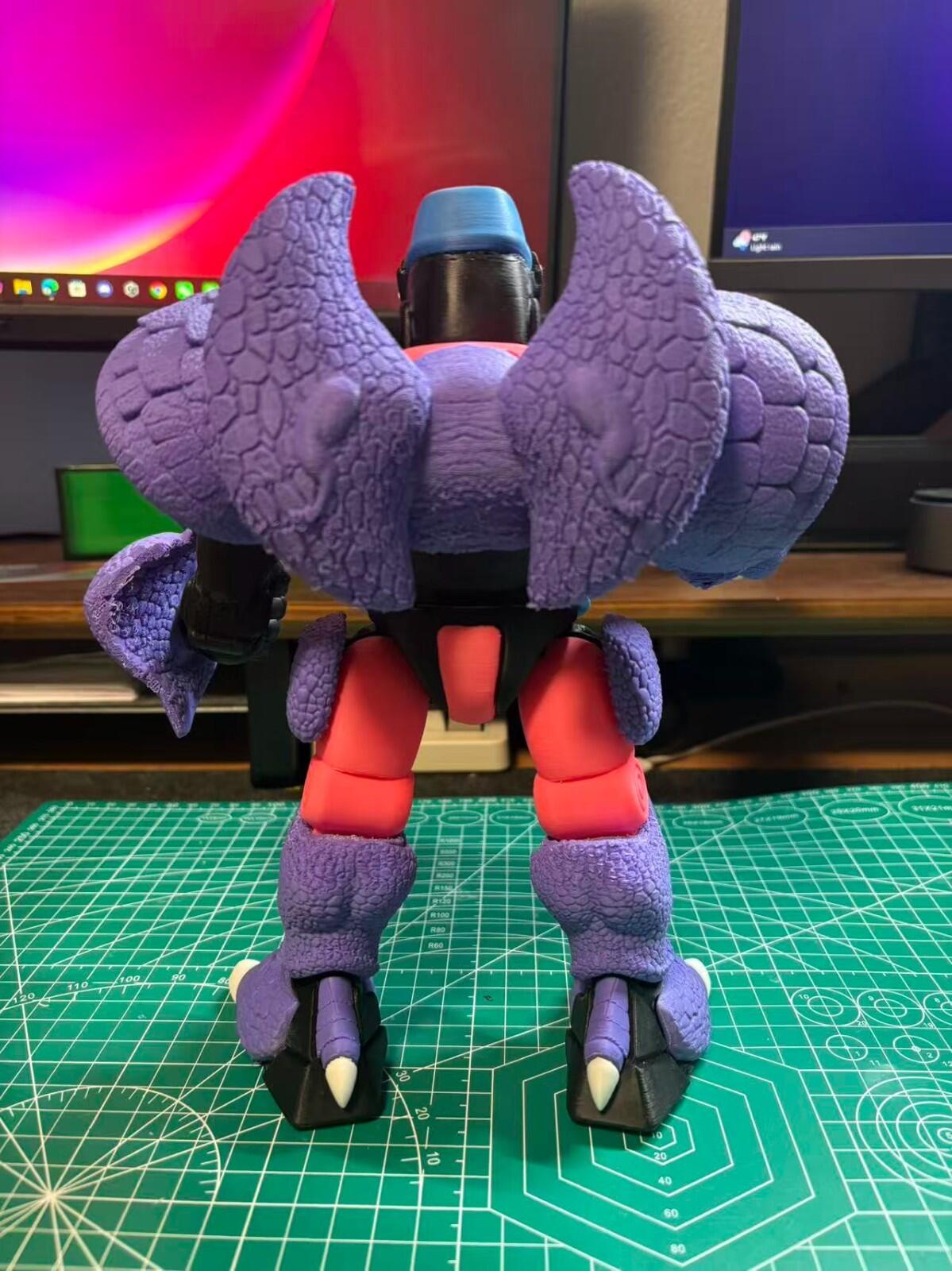 Beast Wars Megatron T-Rex 3D Printed Figure