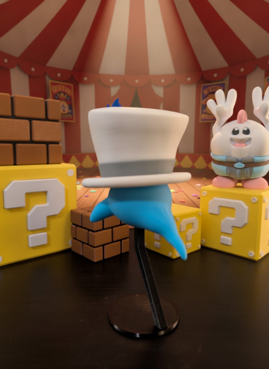 Cappy Figure – Mario Odyssey-Inspired Collectible w/ Stand