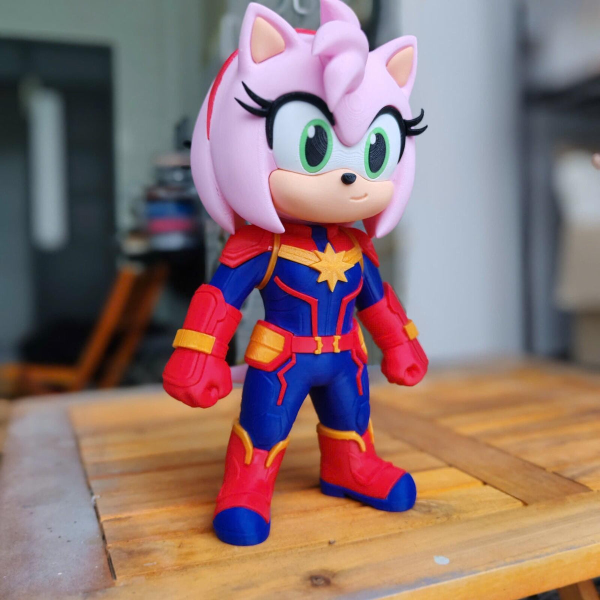 CAPTAIN AMY | Fan Art Figure | 3D Printed Collectible