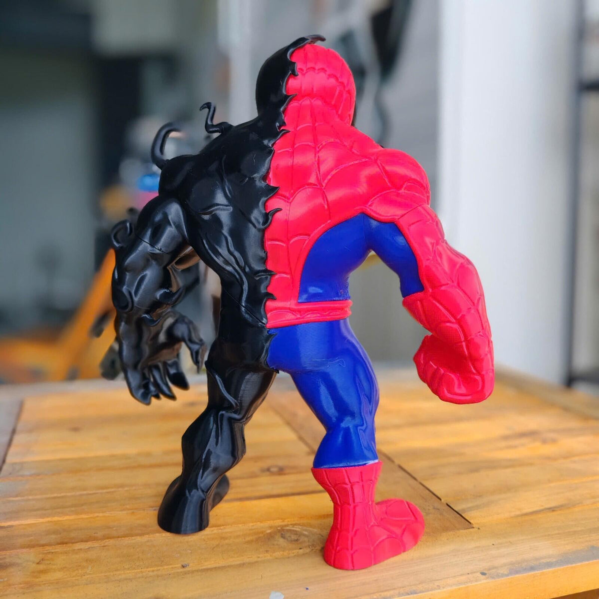 Venomized Spider-Man – Fan Art 3D Printed Collectible