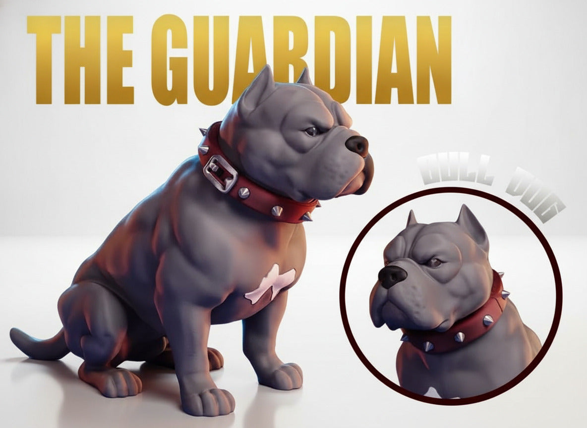 The Guardian Pitbull | John Wick Companion Fan Art 7.9-Inch 3D Figure