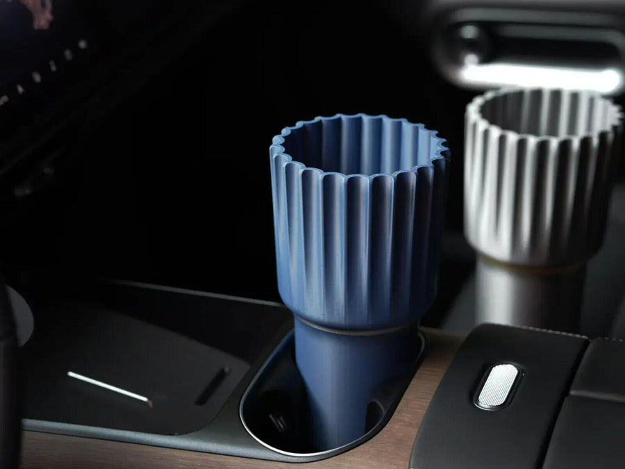 🚗 Universal Car Cup Holder Trash Can | 3D Printed