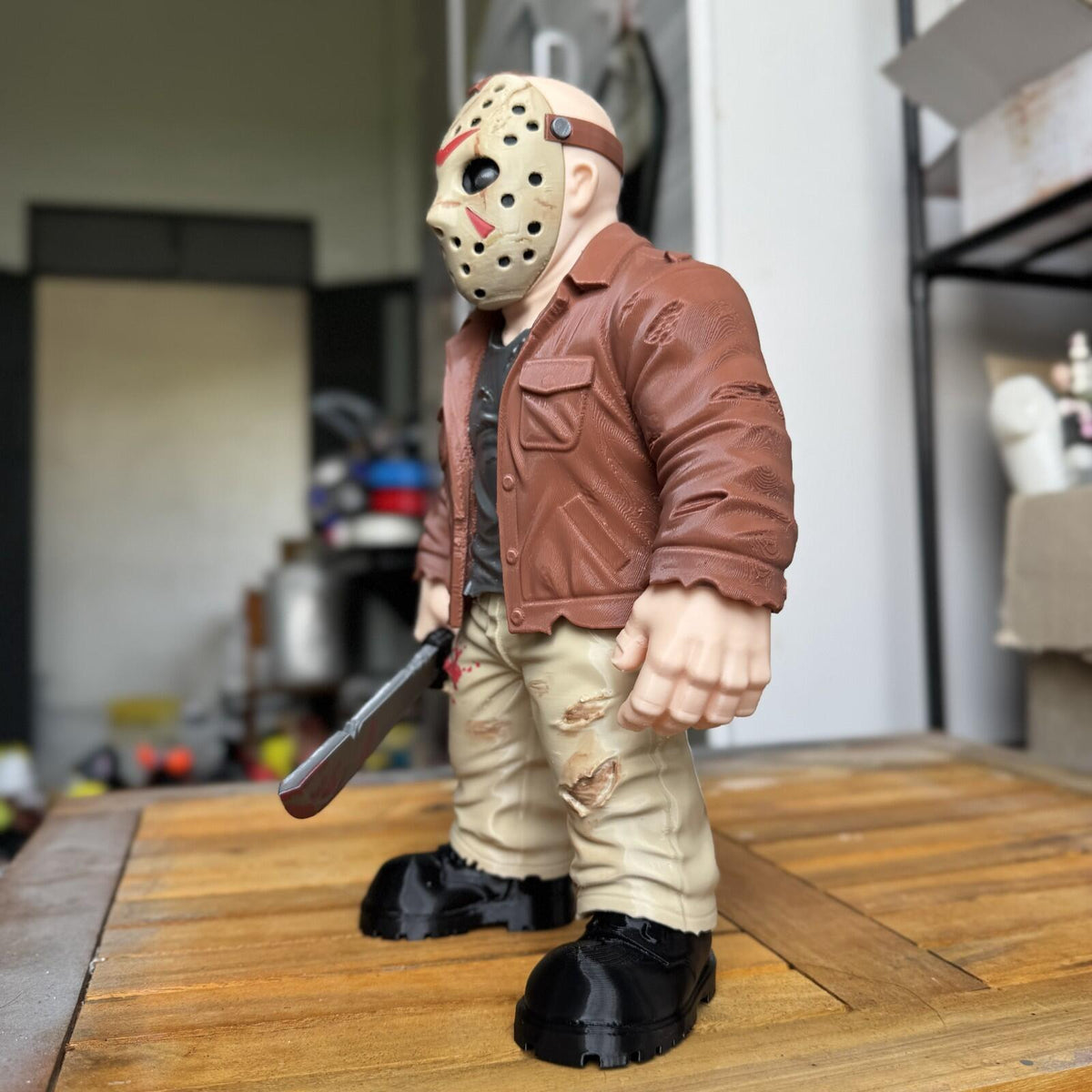 Jason Voorhees Fan Art 3D Printed Figure – 30cm (12”) – Horror Collectible