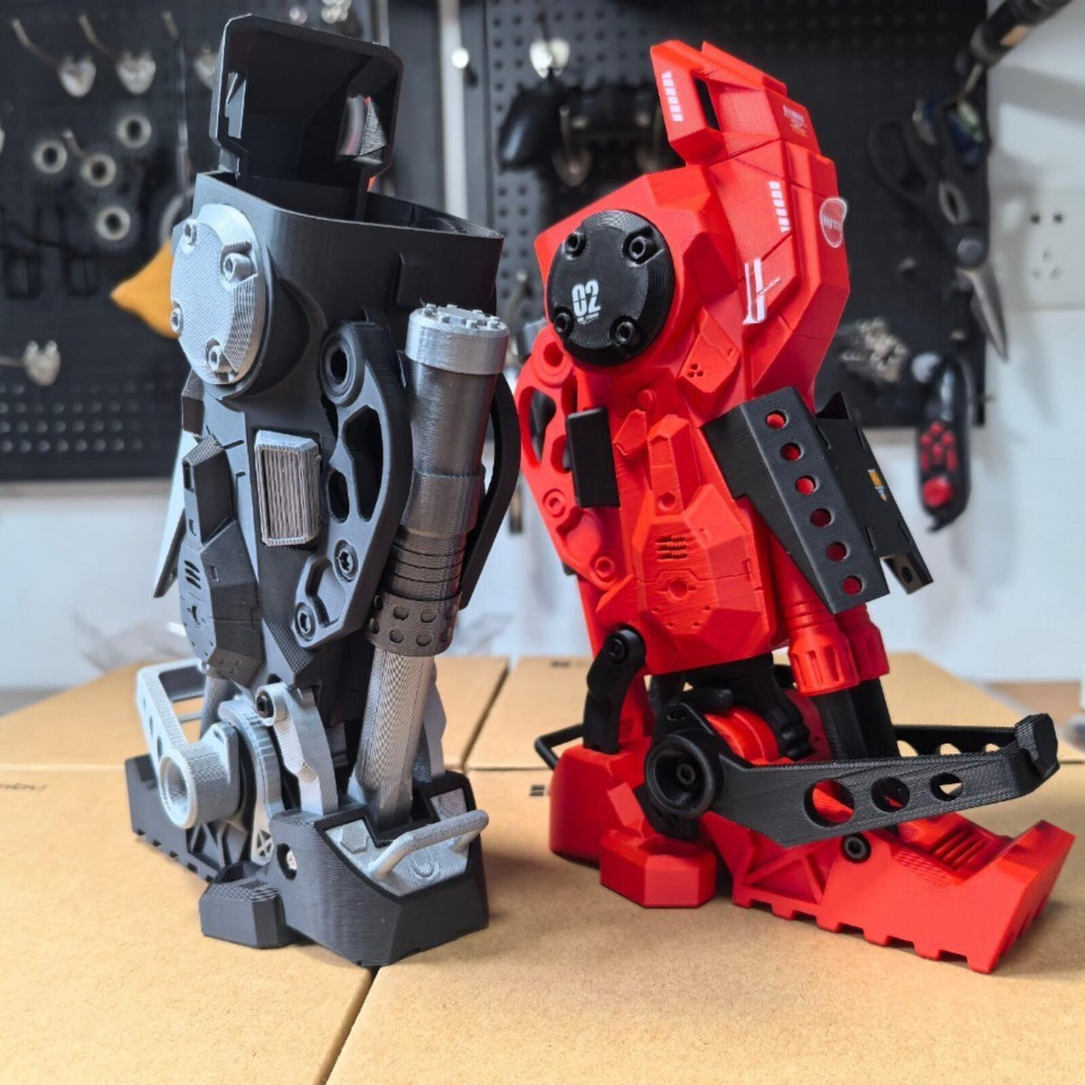 Mechanical Robot Leg Pen Holder | 3D Printed Desk Organizer | Mecha Style