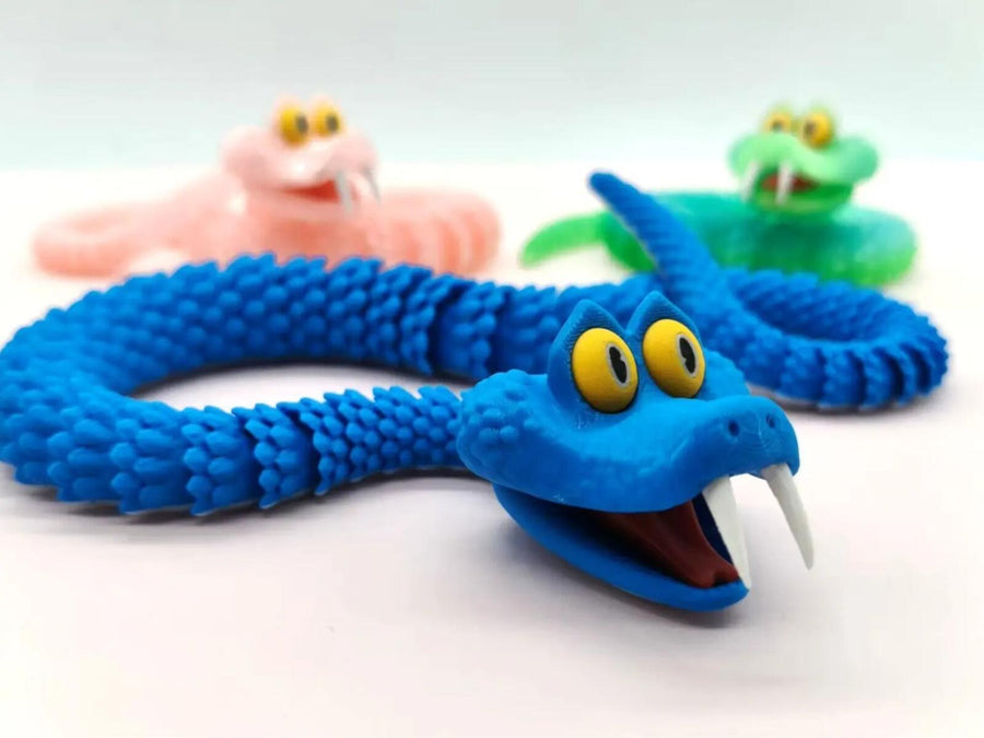 Gary Snake – Snake Family Figure | 45cm | 3D Printed Collectible