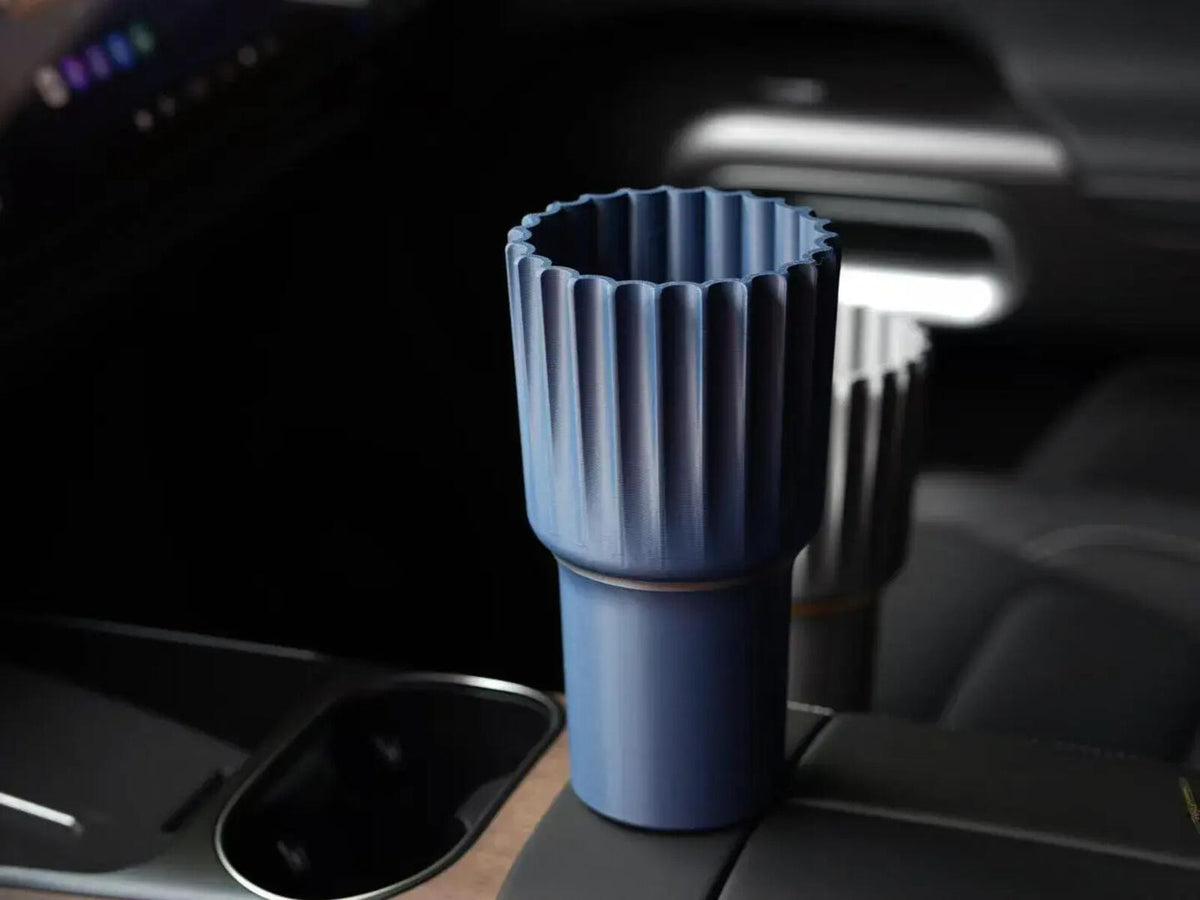 🚗 Universal Car Cup Holder Trash Can | 3D Printed