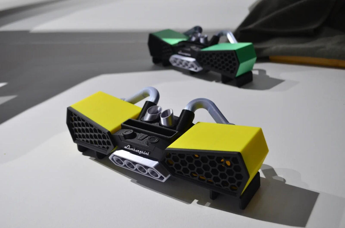 3D Printed Lamborghini Style Phone Speaker | Passive Amplifier Stand