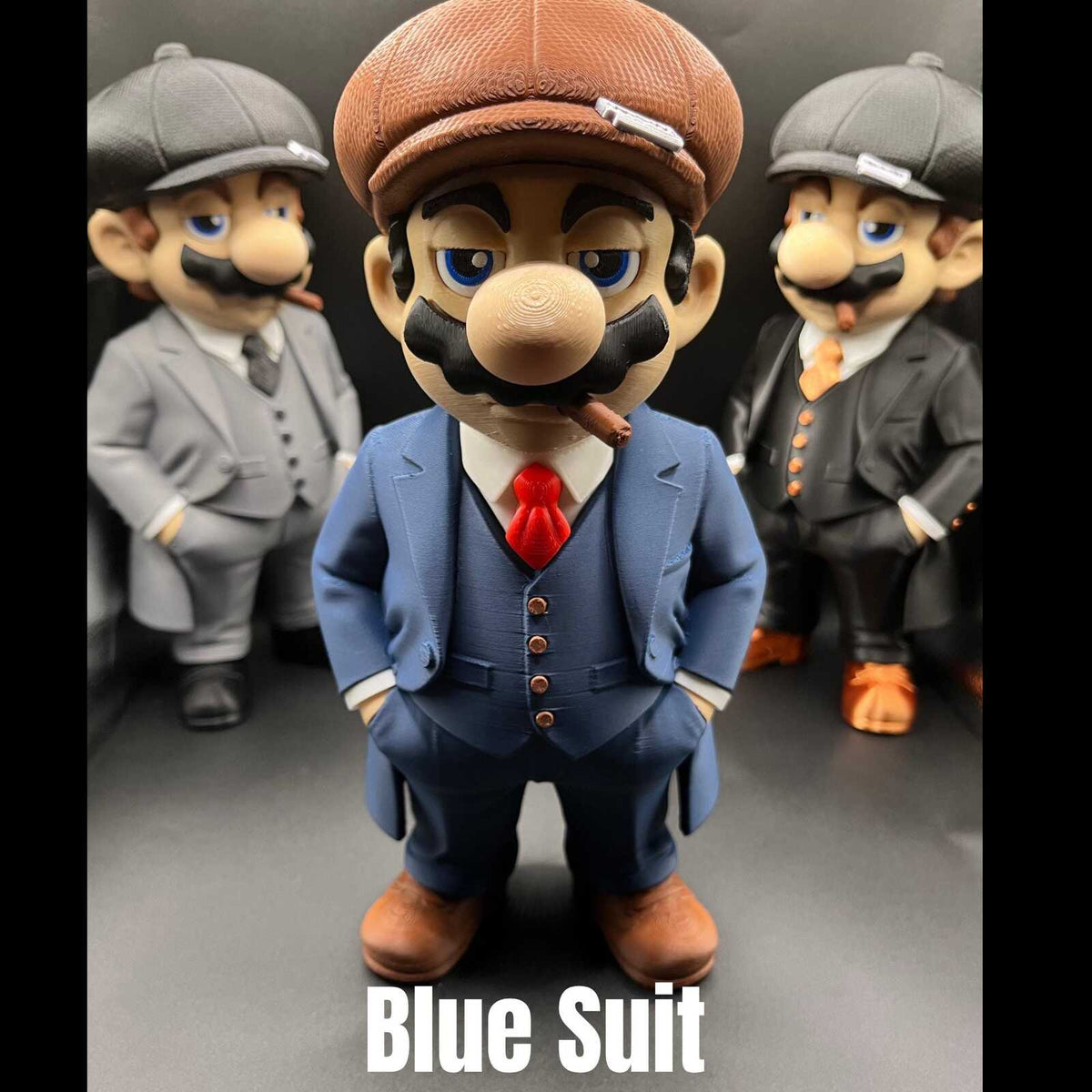 Shelby Inspired Mario - 3d Printed Collectible