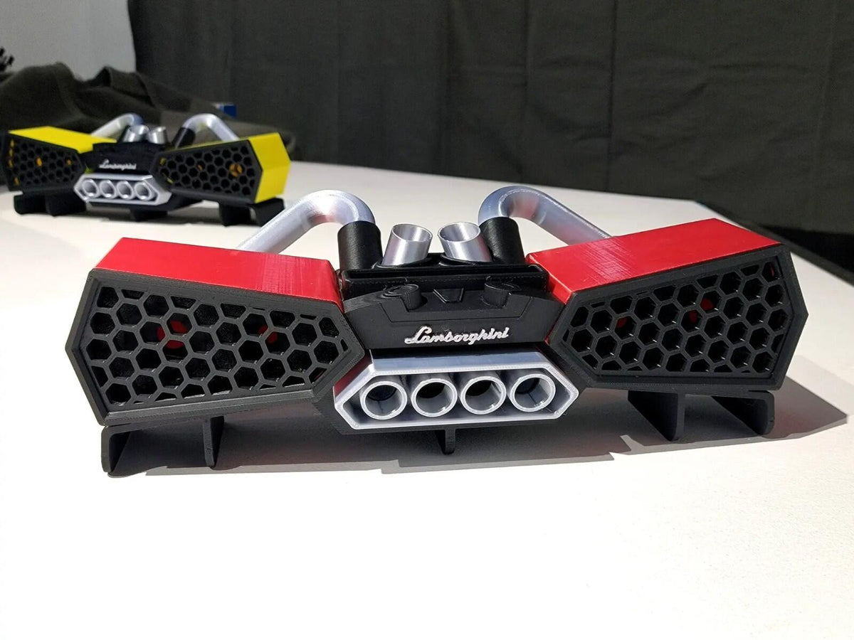 3D Printed Lamborghini Style Phone Speaker | Passive Amplifier Stand