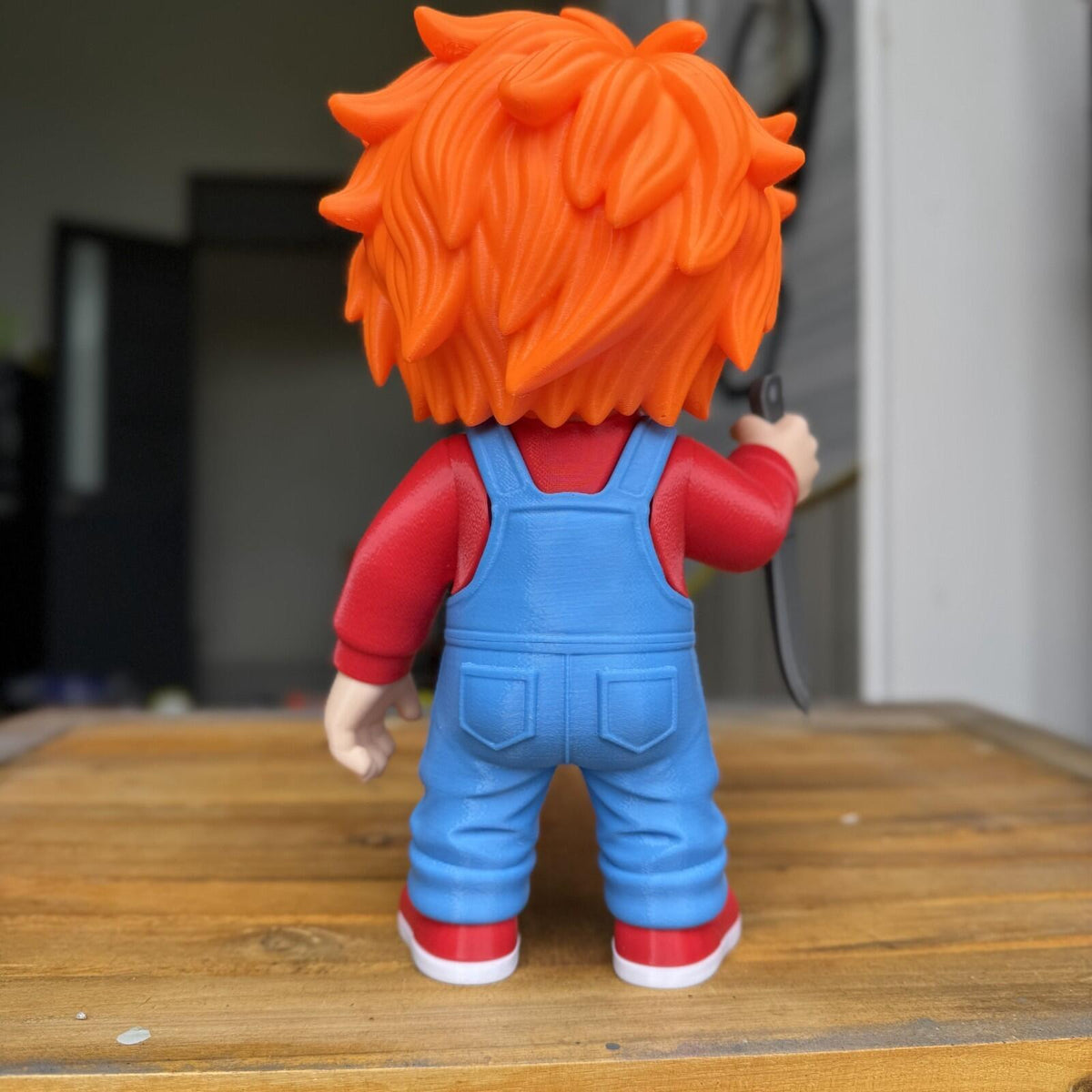 Chucky Fan Art 3D Printed Horror Statue