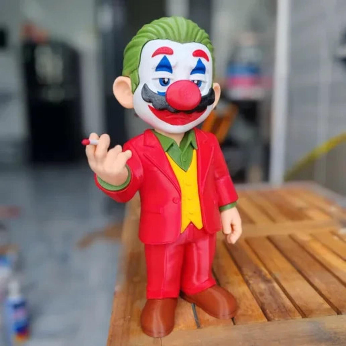 JOKERIO – Mario × Joker Fan Art 3D Printed Collectible