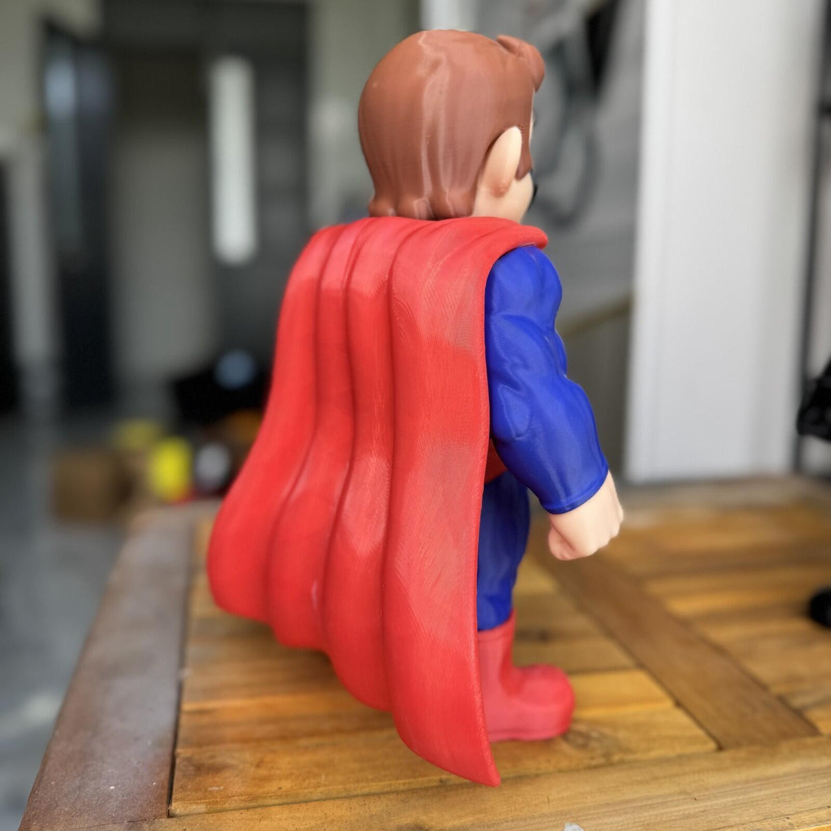 SUPER MARIO – Chibi Superhero Fusion Fan Art Figure