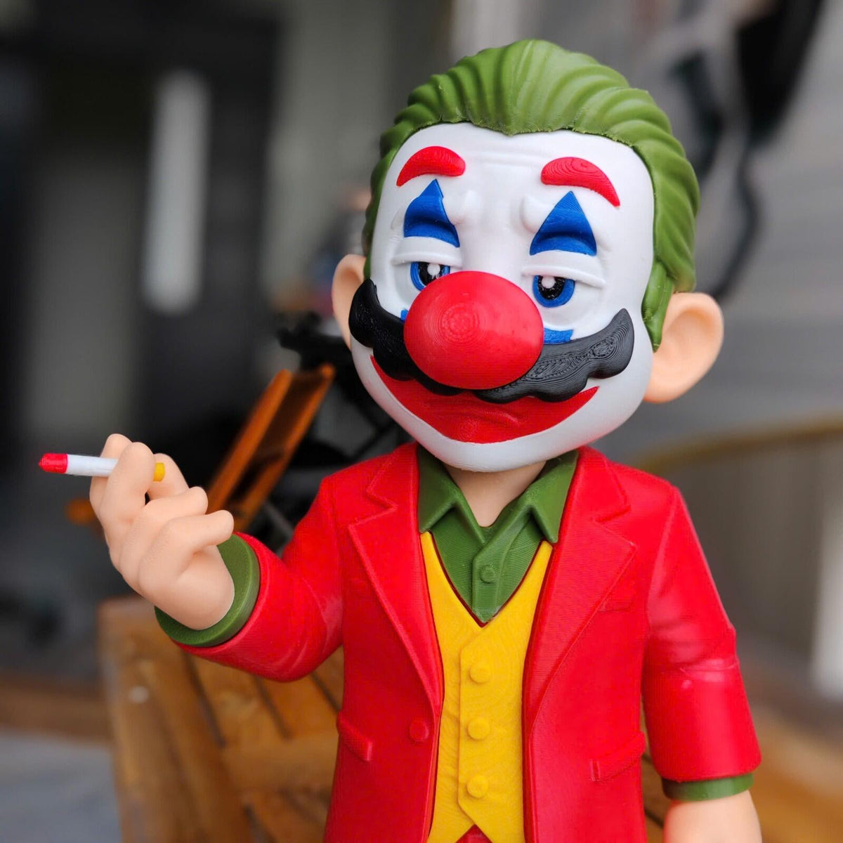 JOKERIO – Mario × Joker Fan Art 3D Printed Collectible