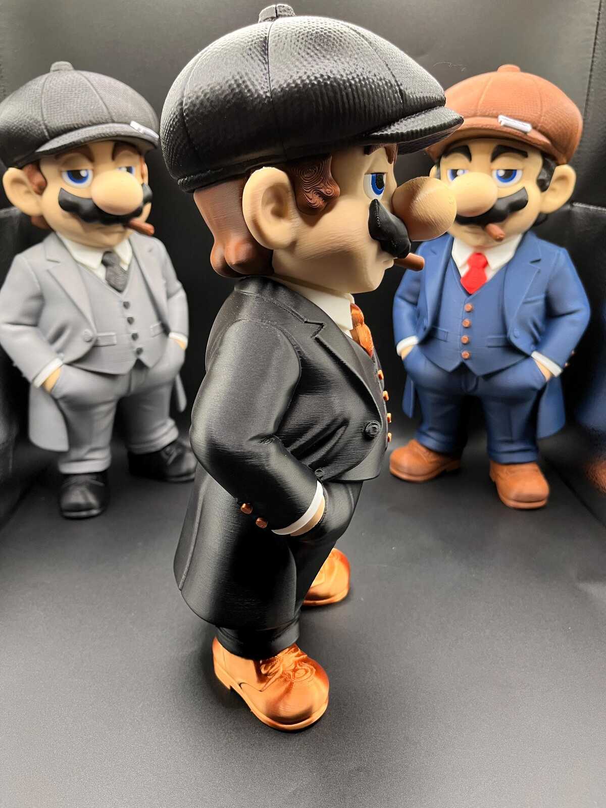 Shelby Inspired Mario - 3d Printed Collectible