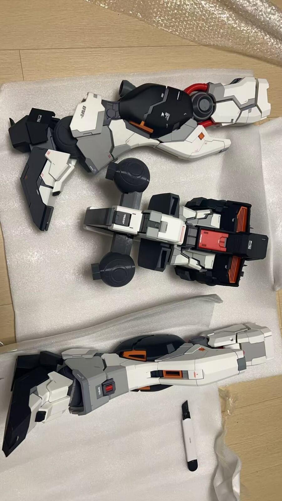 3D PRINTED RX-93 ν Gundam 3D Model (Height: 47.2 inches / 1.2 meters)
