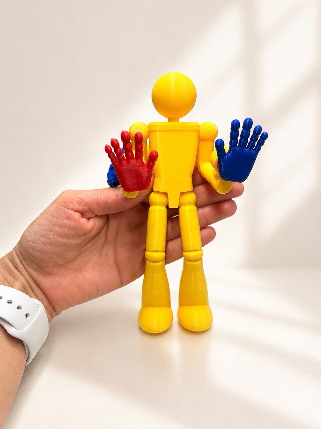 Player 3D Printed Action Figure inspired poppy playtime