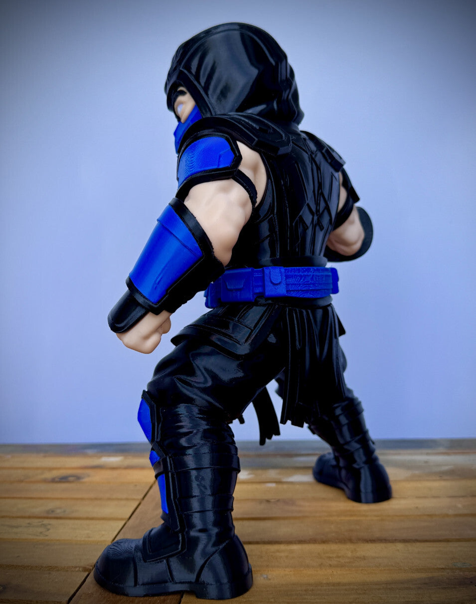 11-Inch Sub-Zero 3D Printed Figure