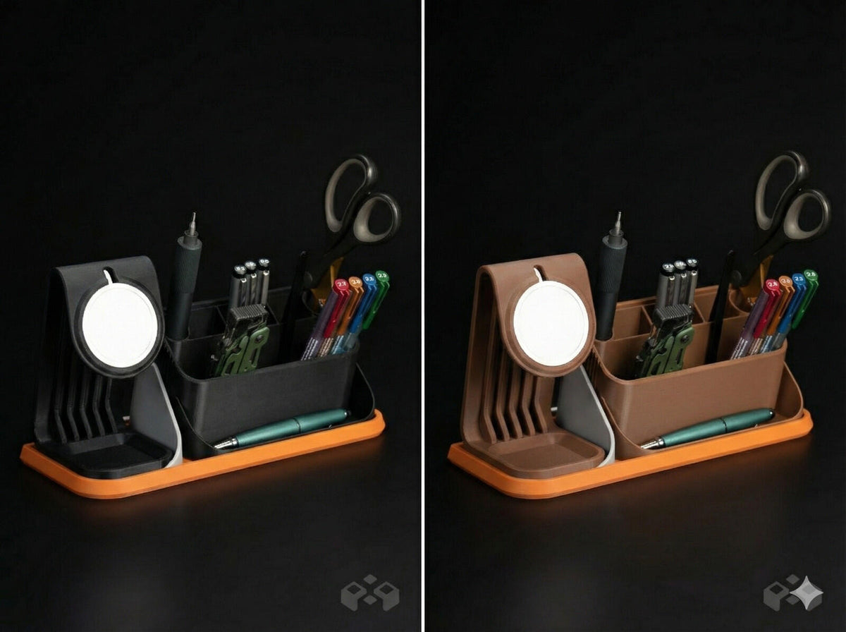 Modular Desk Organizer System – Expanded Set