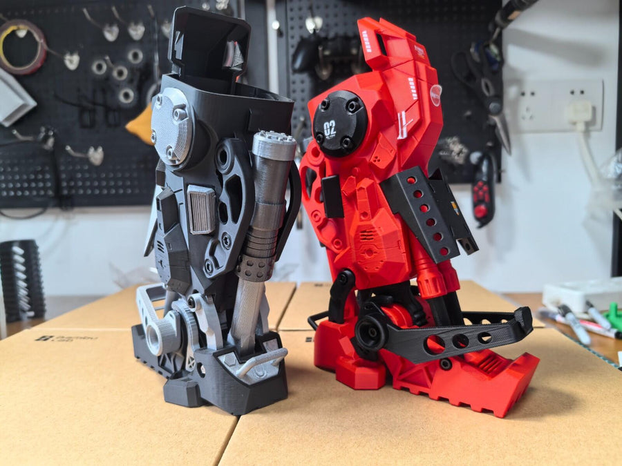 Mechanical Robot Leg Pen Holder | 3D Printed Desk Organizer | Mecha Style