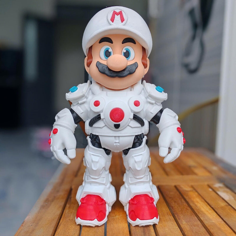 Mario Space | Fan Art 3D Printed Collectible