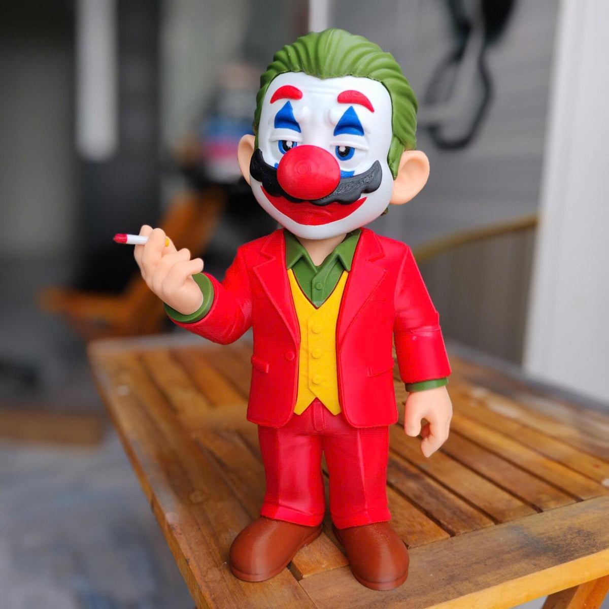 JOKERIO – Mario × Joker Fan Art 3D Printed Collectible