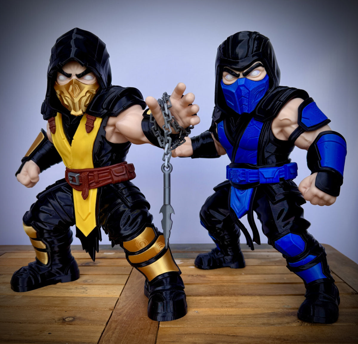 11-Inch Sub-Zero 3D Printed Figure