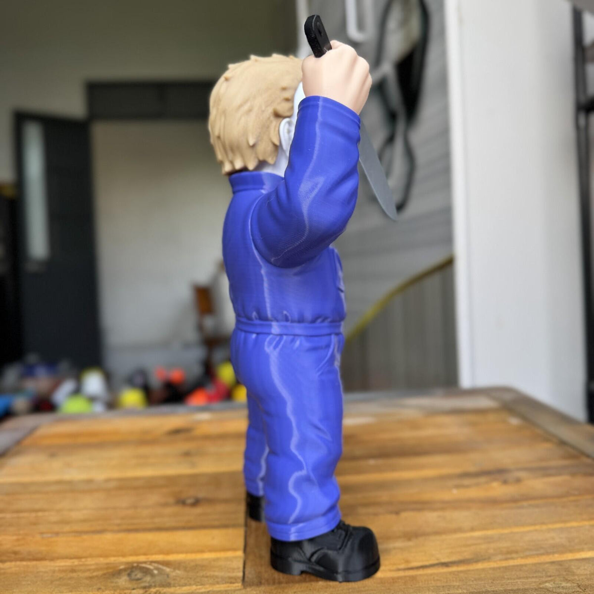 Michael Myers Fan Art 3D Printed Horror Statue