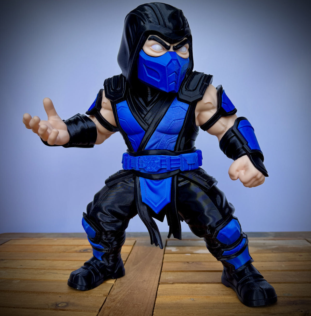 11-Inch Sub-Zero 3D Printed Figure