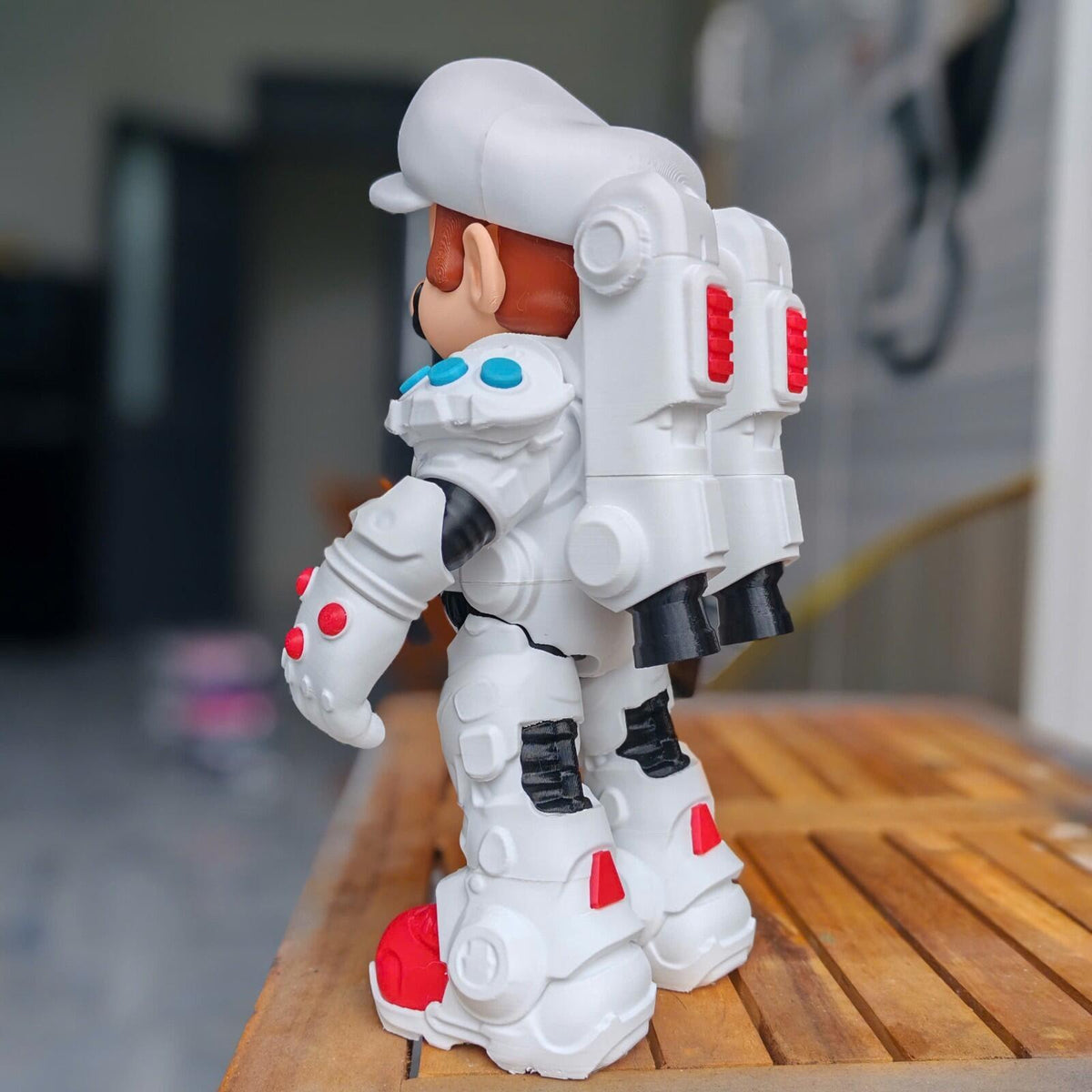 Mario Space | Fan Art 3D Printed Collectible