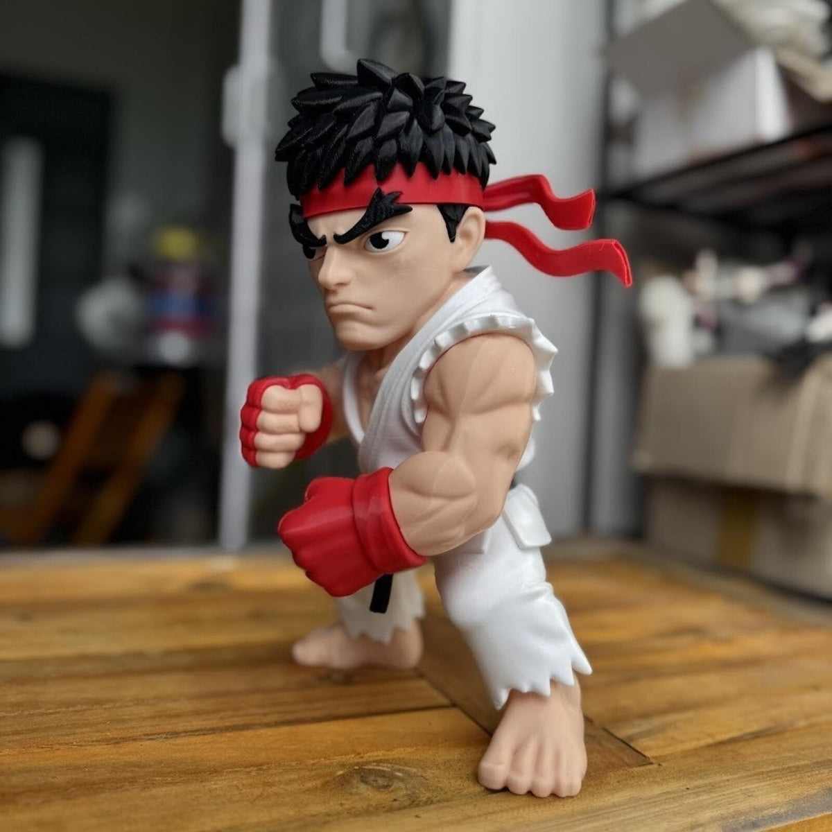 RYU – Chibi Fighter Fan Art Figure