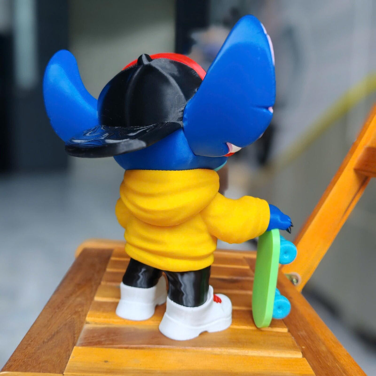 Stitch Urban Vibes – Fan Art 3D Printed Collectible