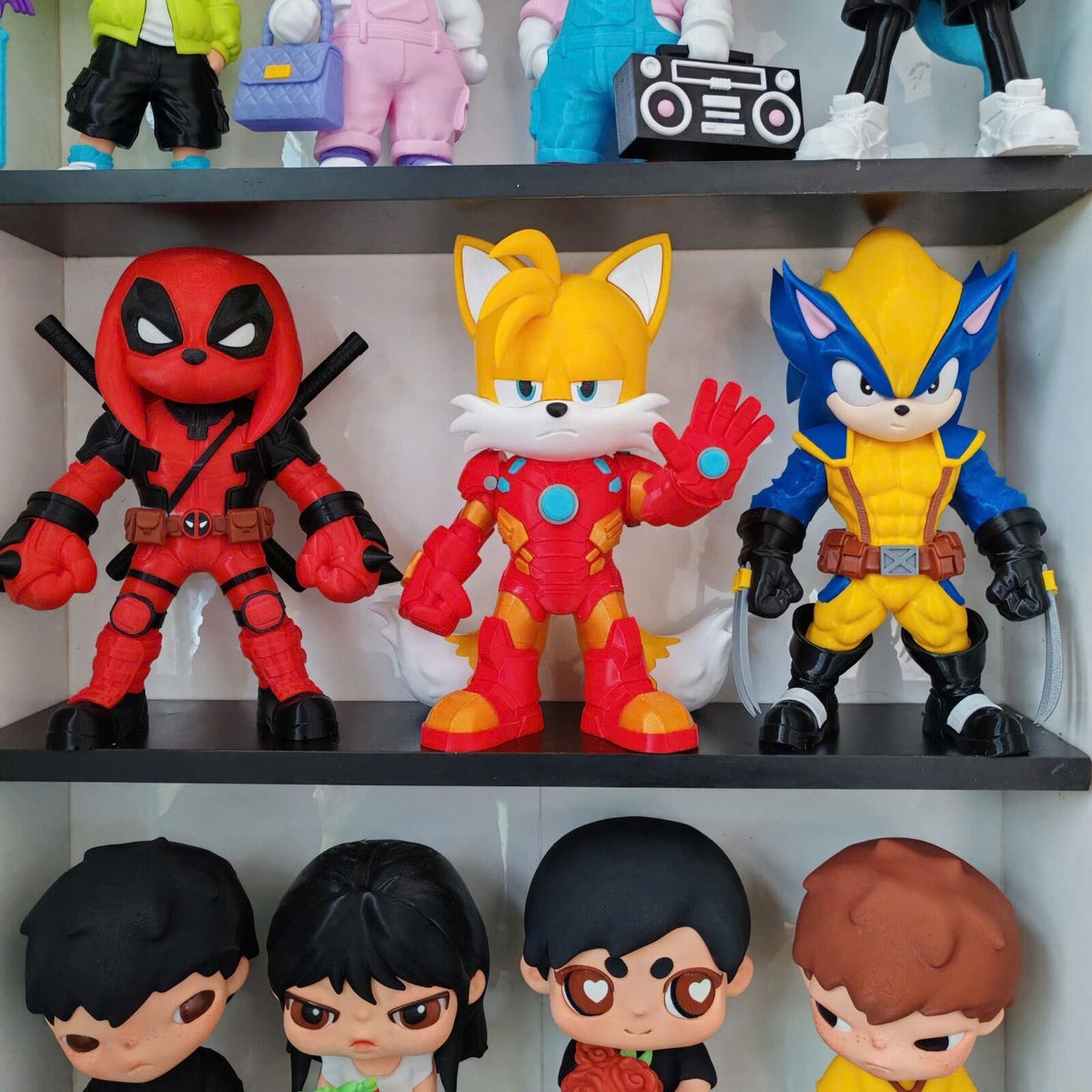 SONIVERINE – Sonic × Wolverine Fan Art 3D Printed Collectible
