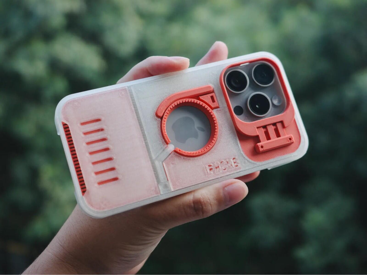3D Printed iPhone Case – Compatible with iPhone 14 Pro / 15 Pro / 16 Pro