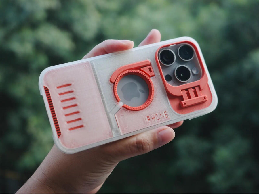 3D Printed iPhone Case – Compatible with iPhone 14 Pro / 15 Pro / 16 Pro