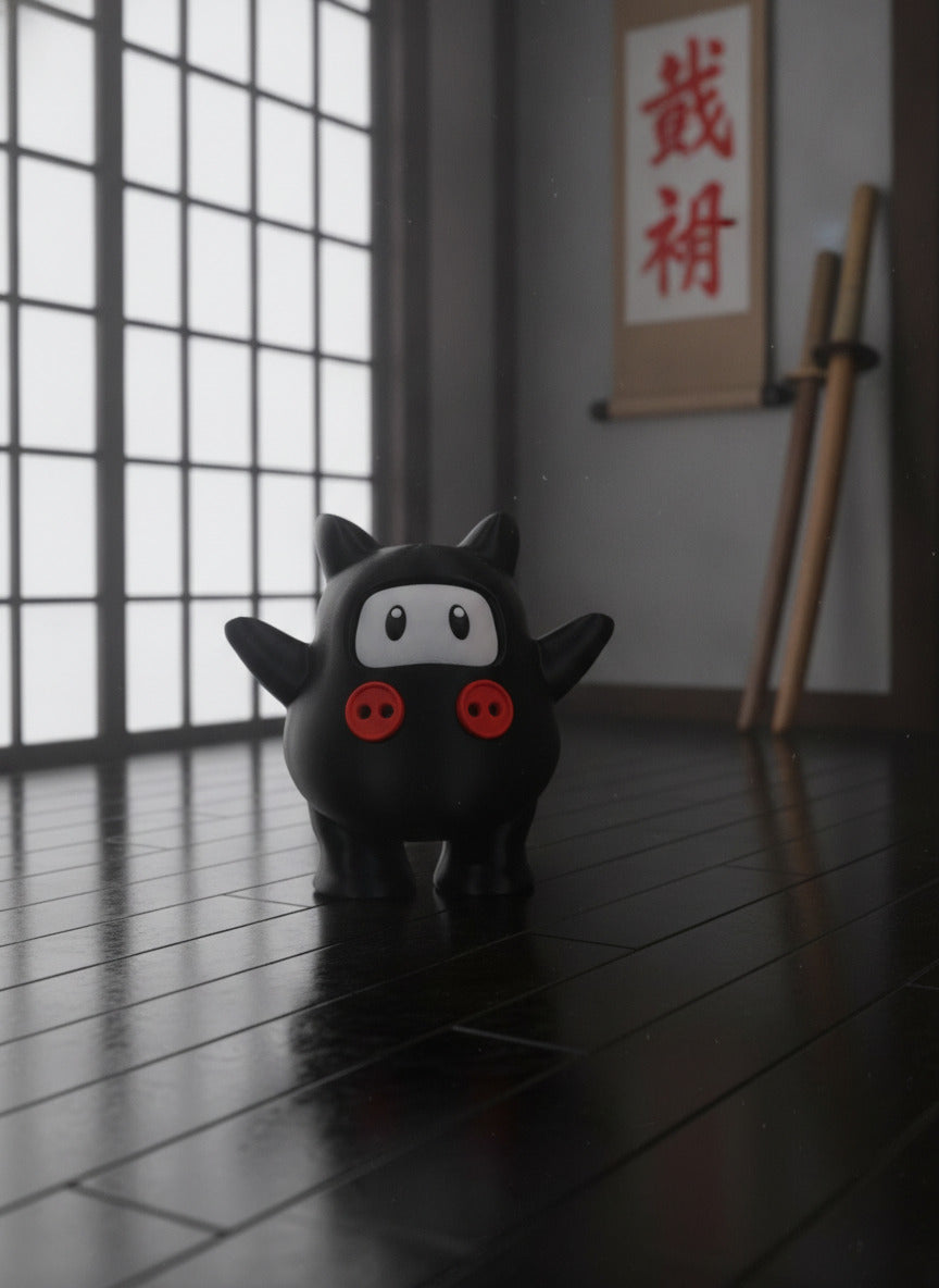 Ninji Figure – Mario-Inspired Collectible | Cute & Stealthy Ninja!