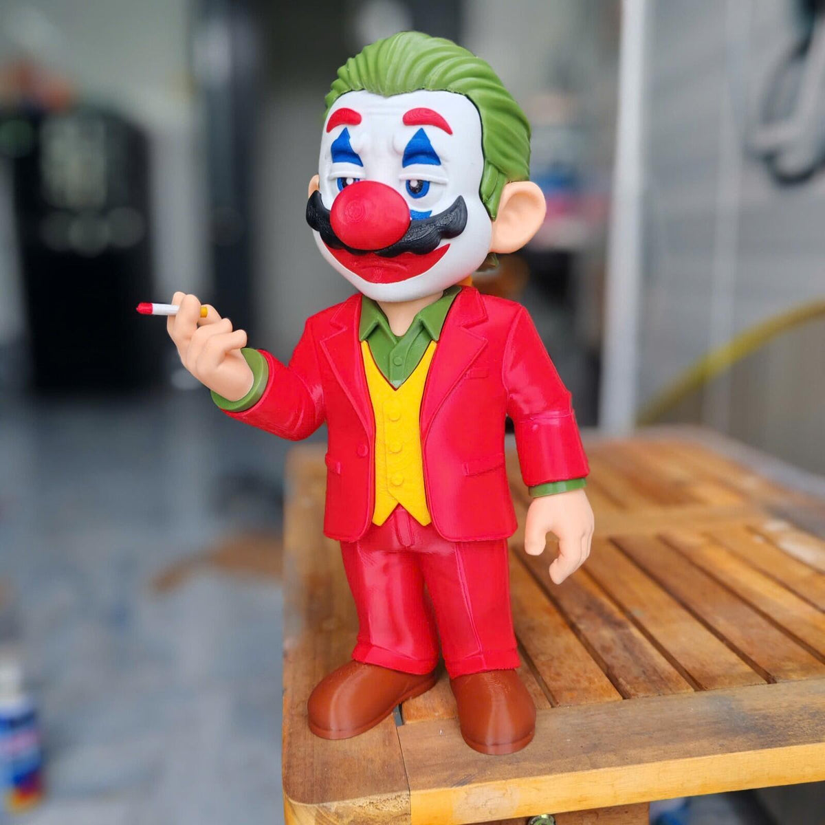 JOKERIO – Mario × Joker Fan Art 3D Printed Collectible