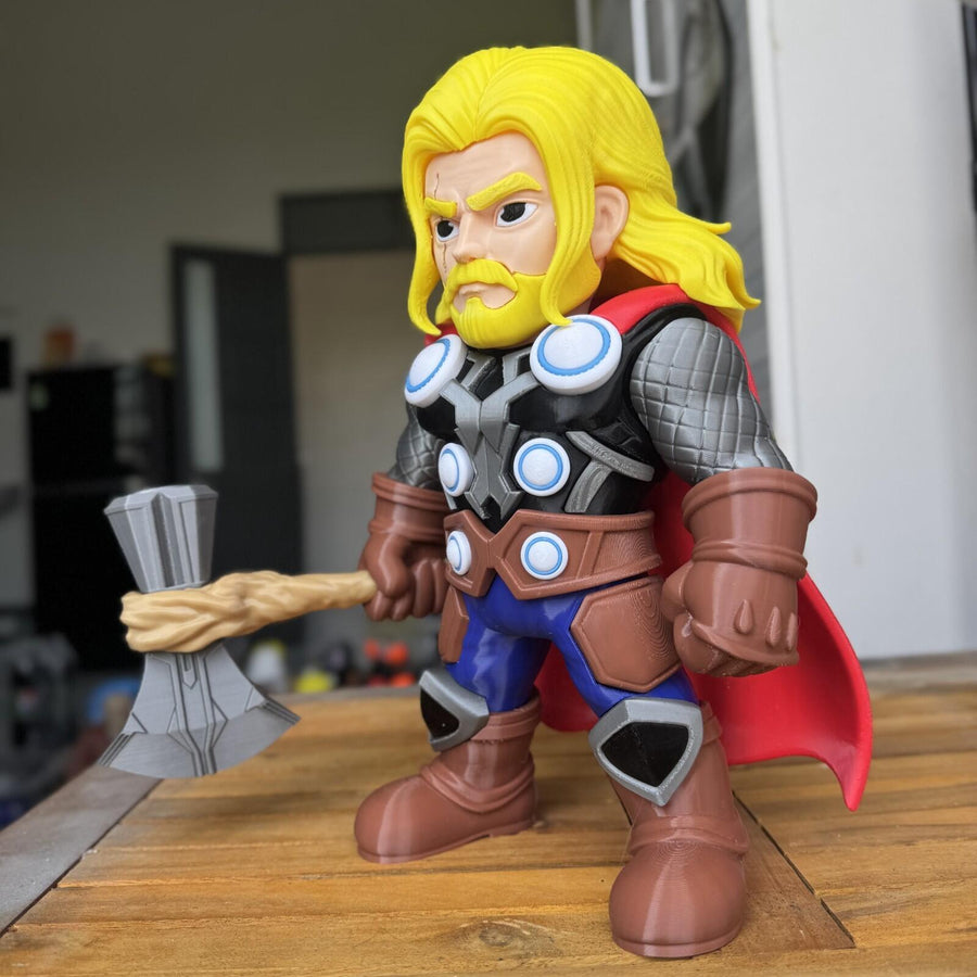 Thor Fan Art 3D Printed Figure – 30cm (12”) – God of Thunder Collectible