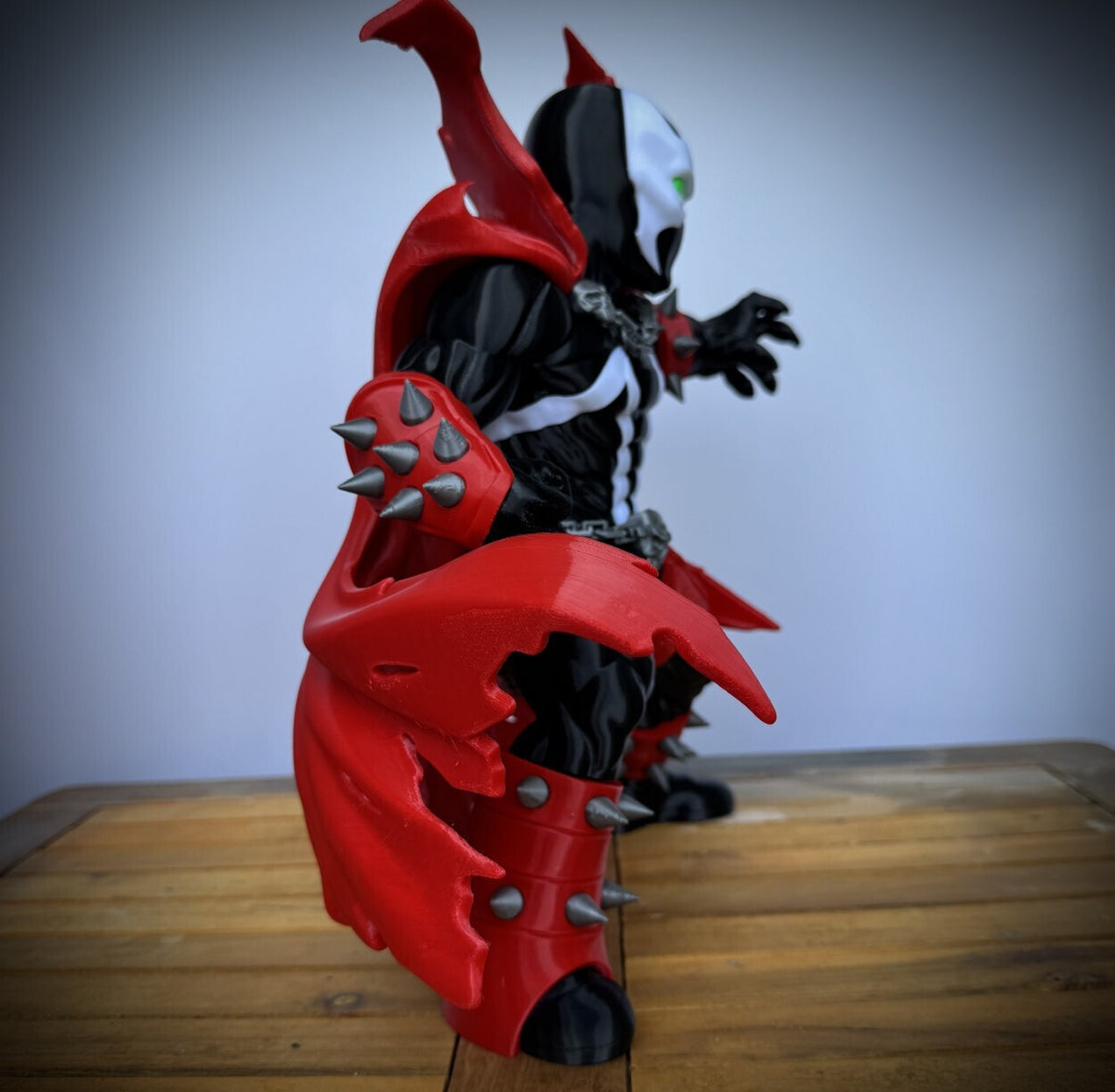 Spawn-Inspired Dark Anti-Hero Figure | Comic Fan Art Collectible
