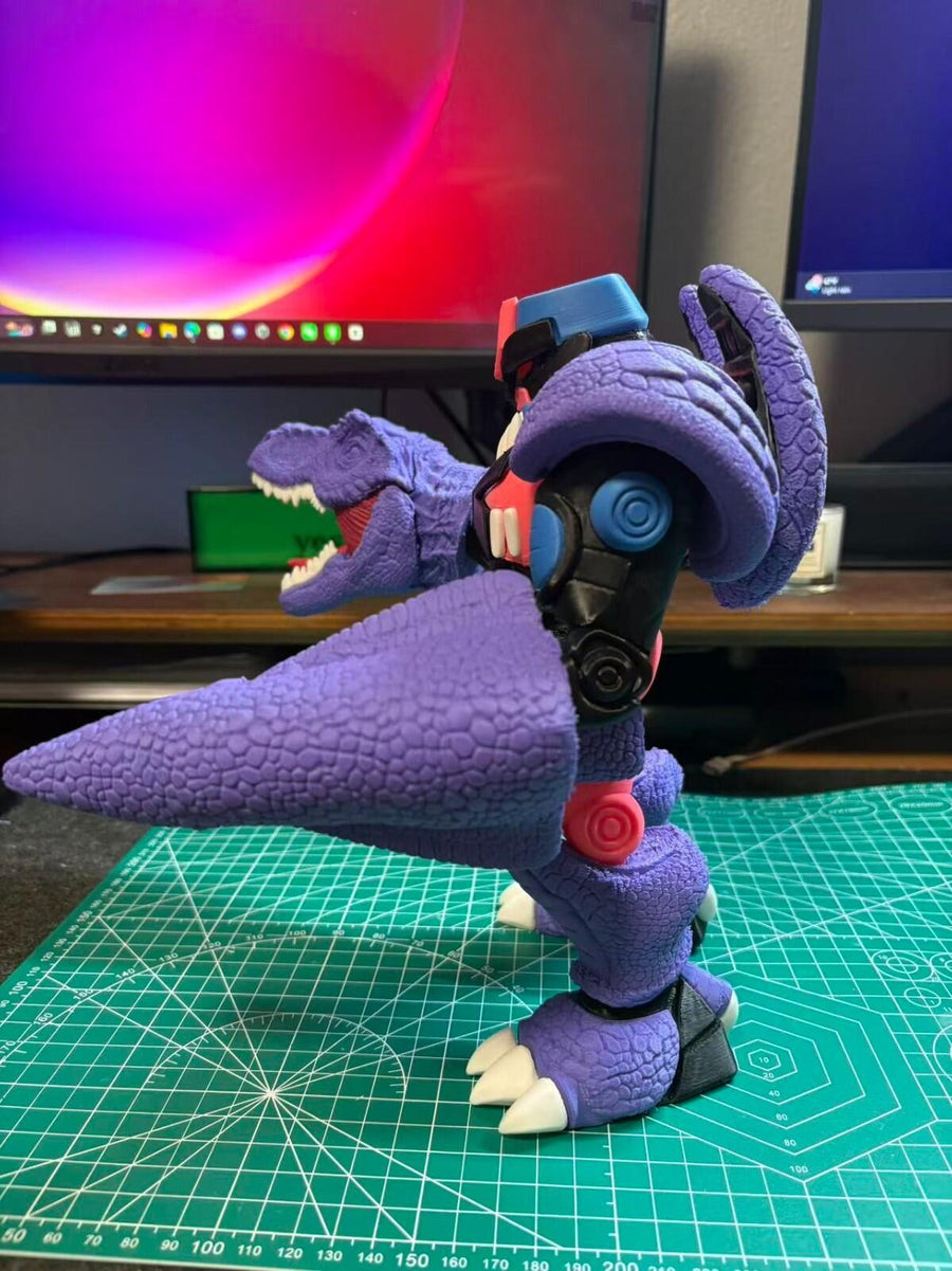 Beast Wars Megatron T-Rex 3D Printed Figure