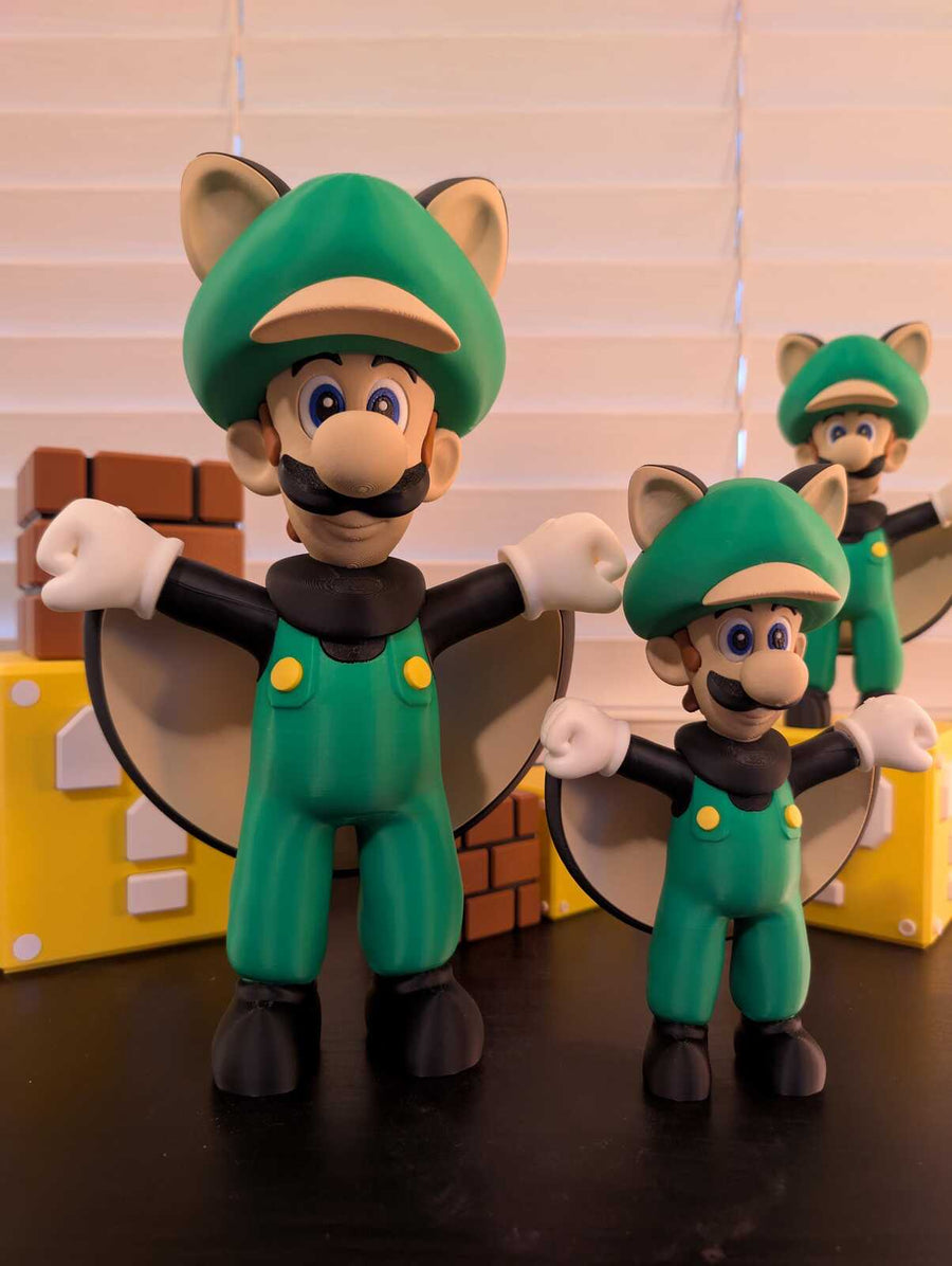 Flying Squirrel Luigi Figure – Glide into Nostalgia!