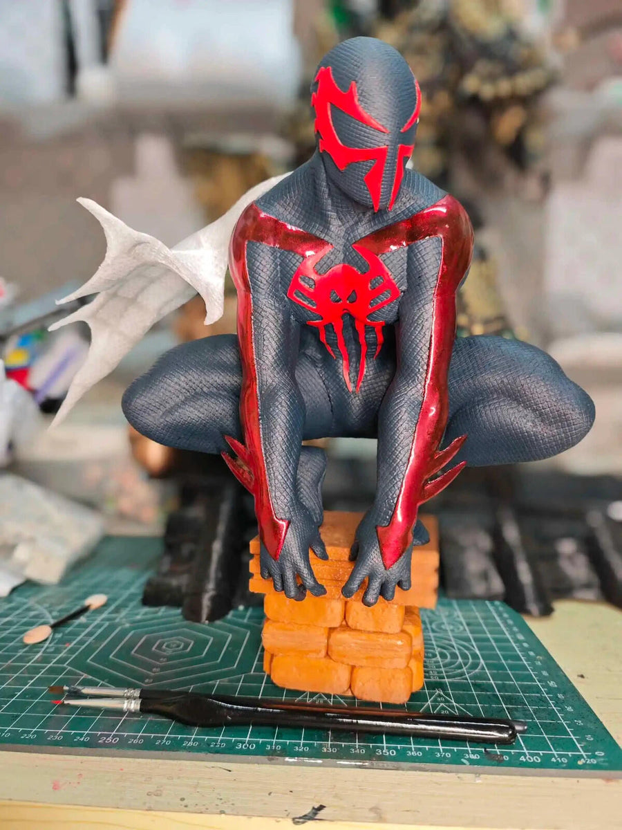 3D Printed Spider-Man 2099 Figure | DIY Paintable Model