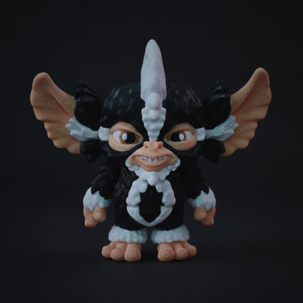 Mohawk Mogwai Inspired Keychain, Cute Monster Bag Charm, Collectible Gift