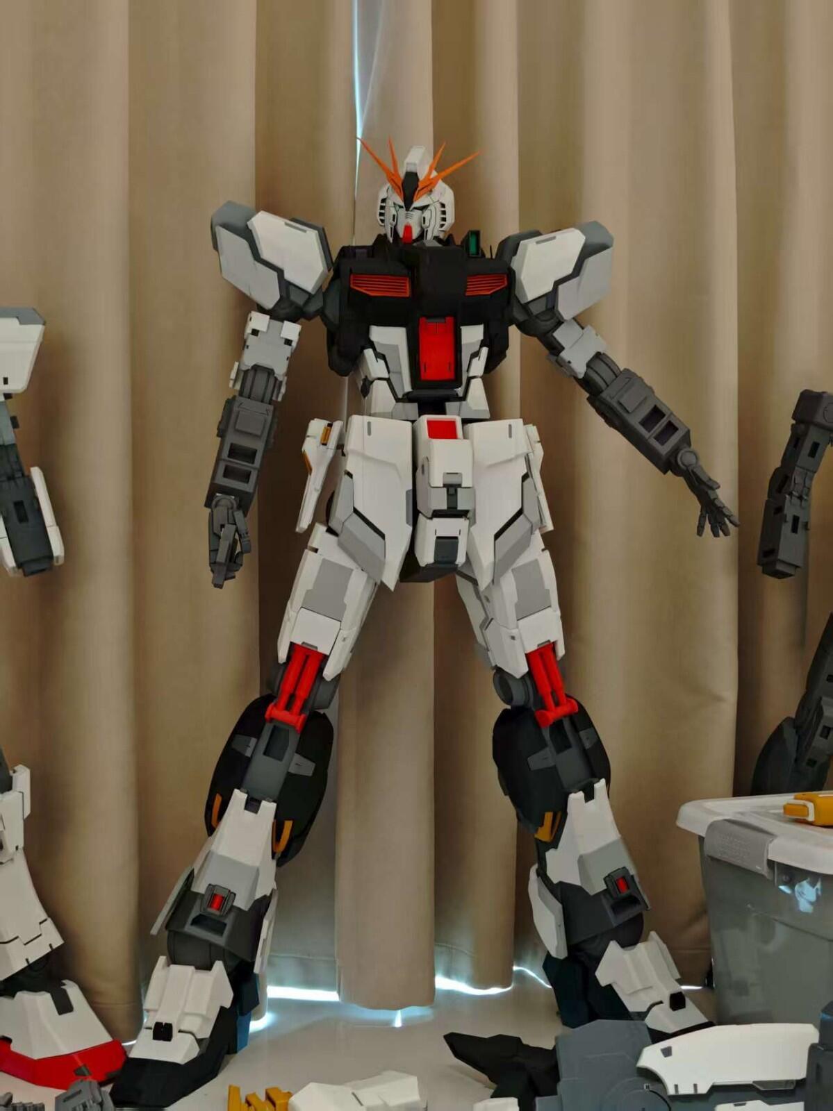 3D PRINTED RX-93 ν Gundam 3D Model (Height: 47.2 inches / 1.2 meters)