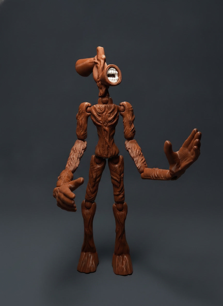 Articulated Siren Head-Inspired Horror Monster Figure