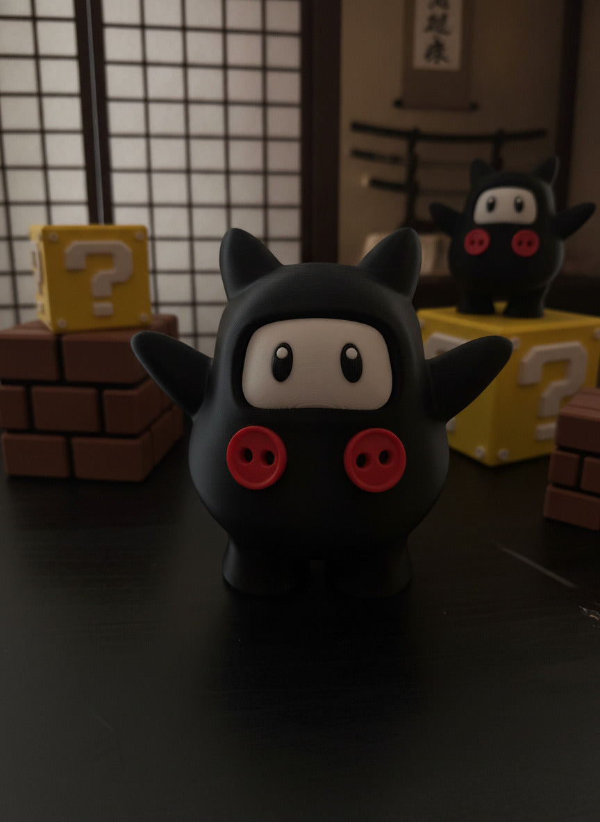Ninji Figure – Mario-Inspired Collectible | Cute & Stealthy Ninja!